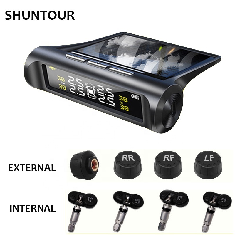 Top 1 car truck digital caps indicator Tire pressure Gauge sensor  tire pressure monitoring system (tpms)