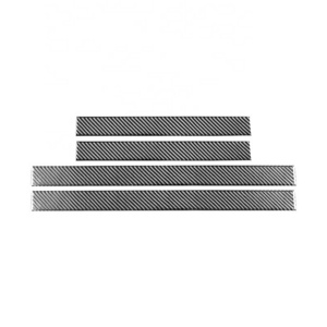 4pcs Set Carbon Fiber  Door Entry Guard Protector car door sticker edge guard  for car door accessories