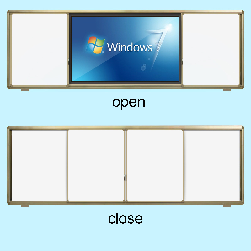 Sliding marker boards school whiteboard classroom