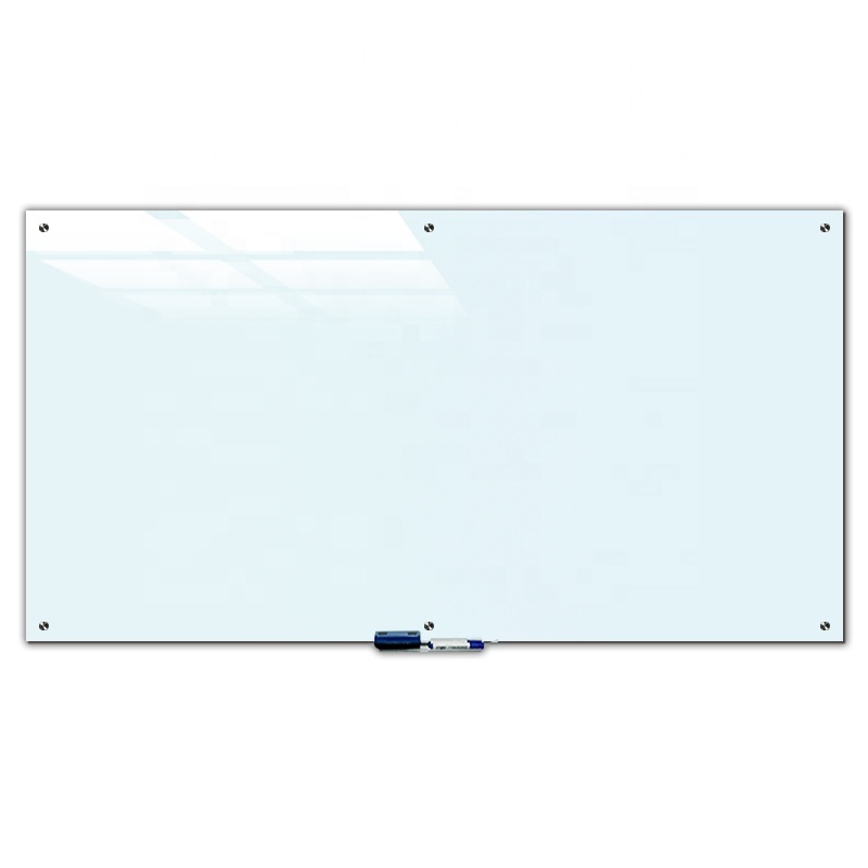 Magnetic Dry Erase Surface Glass Whiteboard Desktop Panel Desktop Magnetic glass dry erase Panel