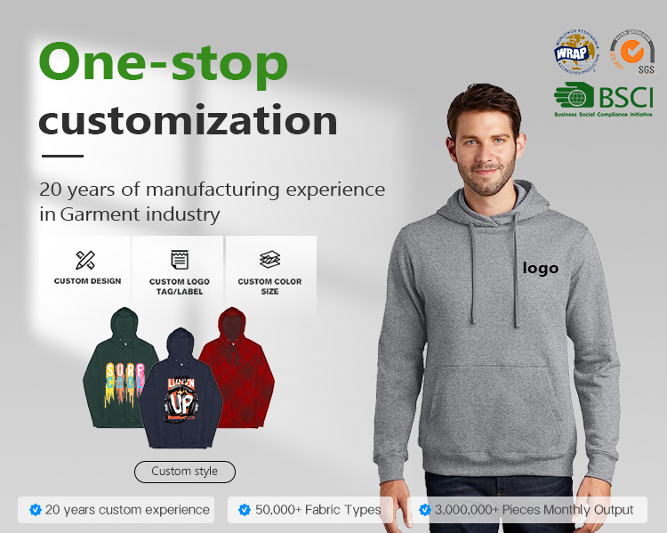 Sublimation Streetwear Oversized Polyester Full Face Zip Up Unisex Puff Printing Hoodies