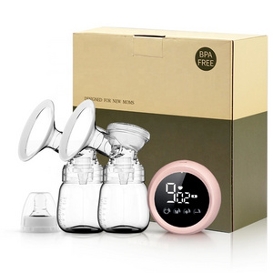 Fashion Design Multi-Function CE Duckbill Valve Double Electric Vacuum Breast Feeding Pumps