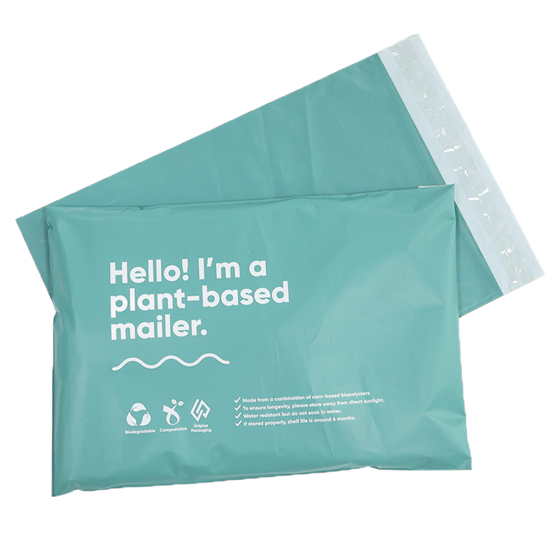 recycled biodegradable amazon black polybag custom biodegradable courier zip poly mailer mailing bags plastic custom polly bags