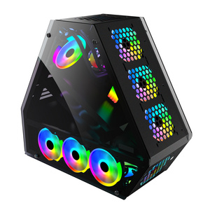 Factory Supply LED Gaming PC CPU Cooling Cooler RGB Fan PC Gamer and other computer Case