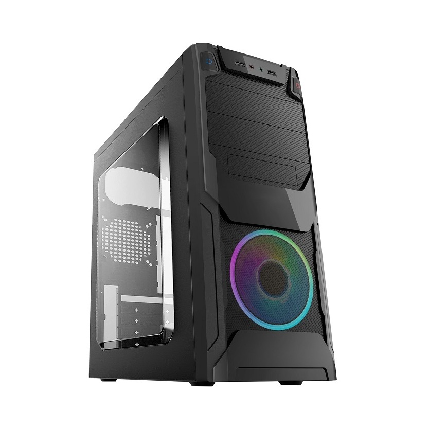 OEM New Color Design Desktop Metal Front Panel Computer Chassis Full ...