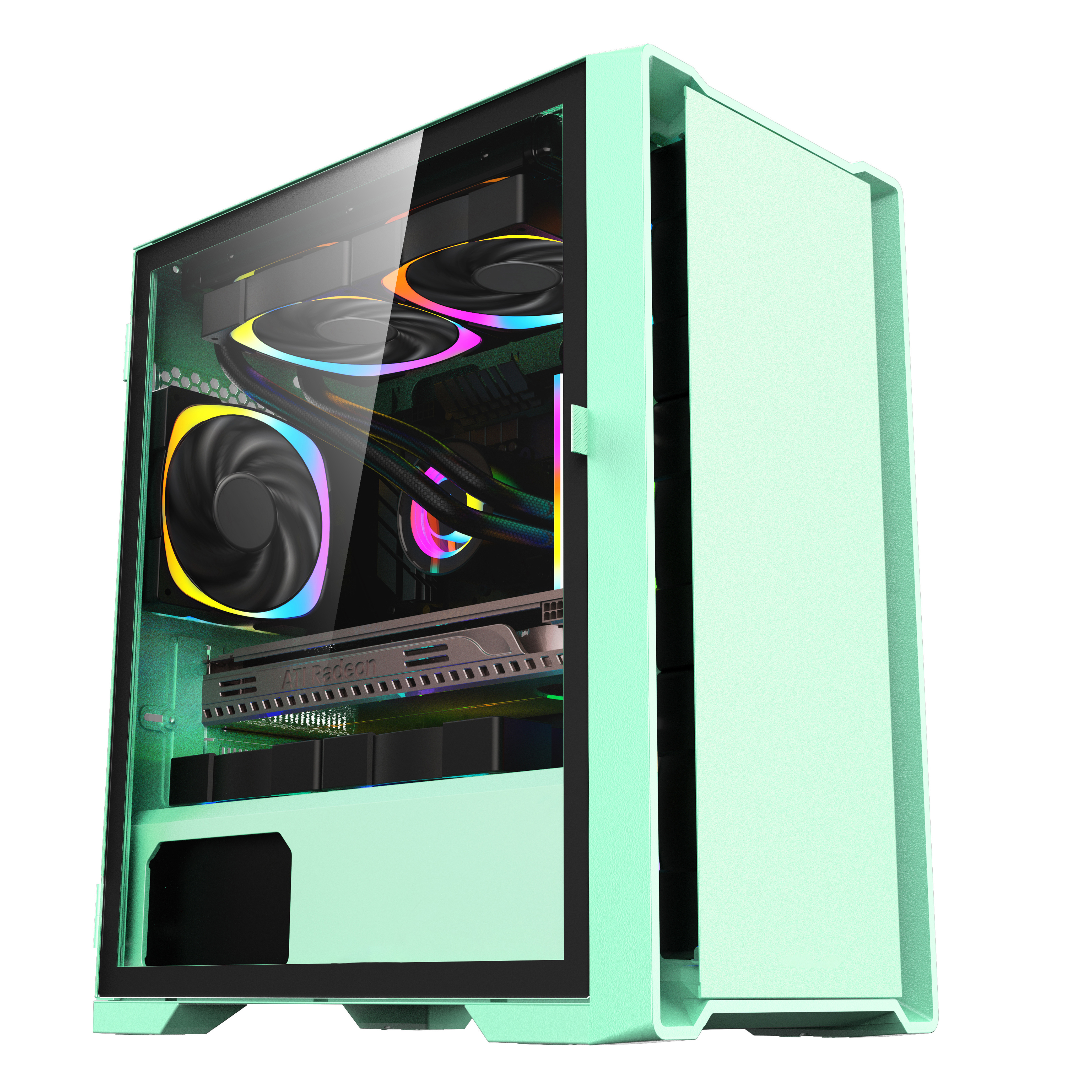 PC Gaming Casing Cabinet Desktop ATX CPU Gamers Gabinete De Custom Hardware computer cases & towers