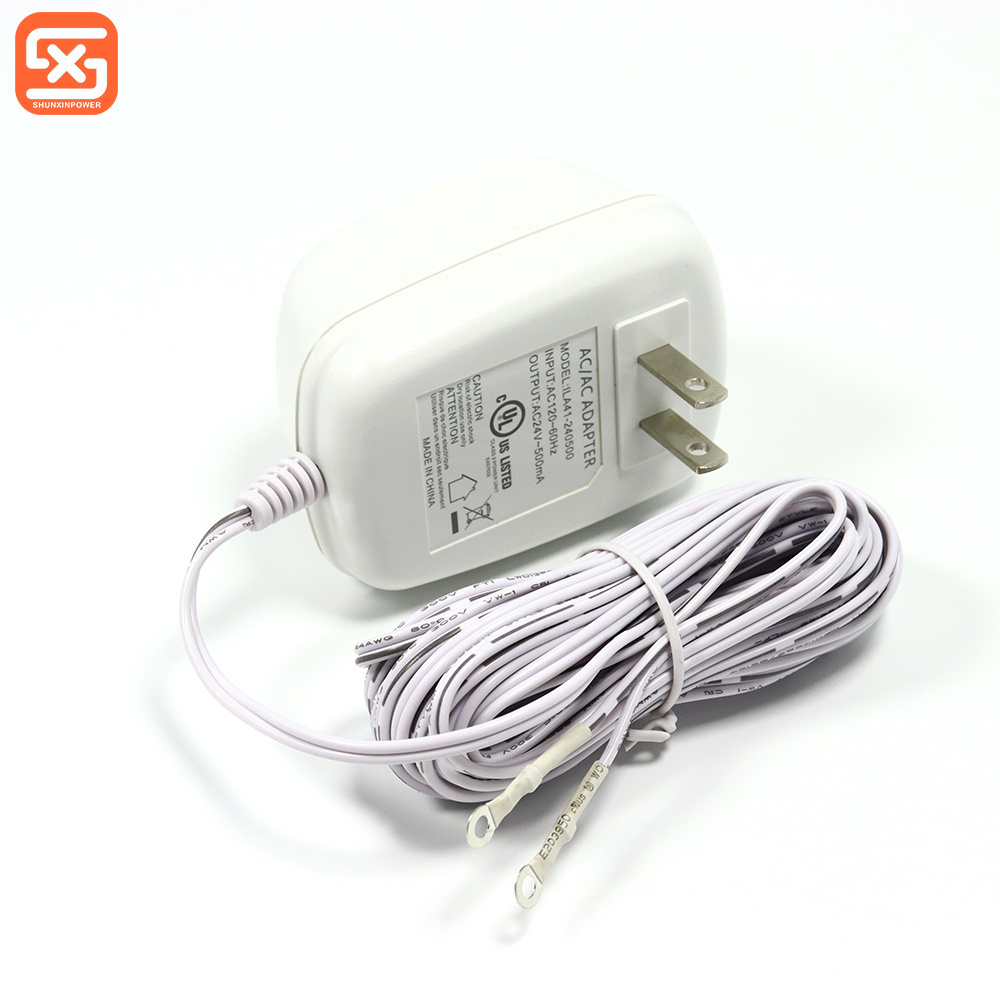 Doorbell Transformer 24V 500mA Power Adapter for Ring Video Doorbell Ring Video Doorbell Pro and Ring Video