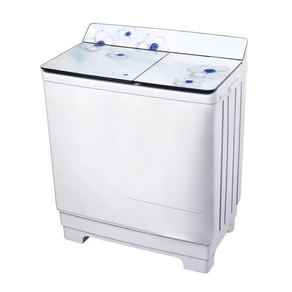 Hotel Top-load Washers Electric Semi Automatic Clothes Twin Tub Stainless Washing Machines for Wash and Spin Cycle Combo