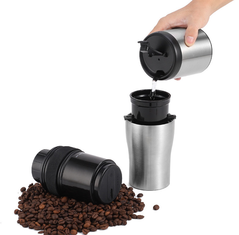 Factory Portable Wholesale Semi-Automatic Professional Commercial Tools Travel Electric Manual Coffee Grinder Coffee Machine