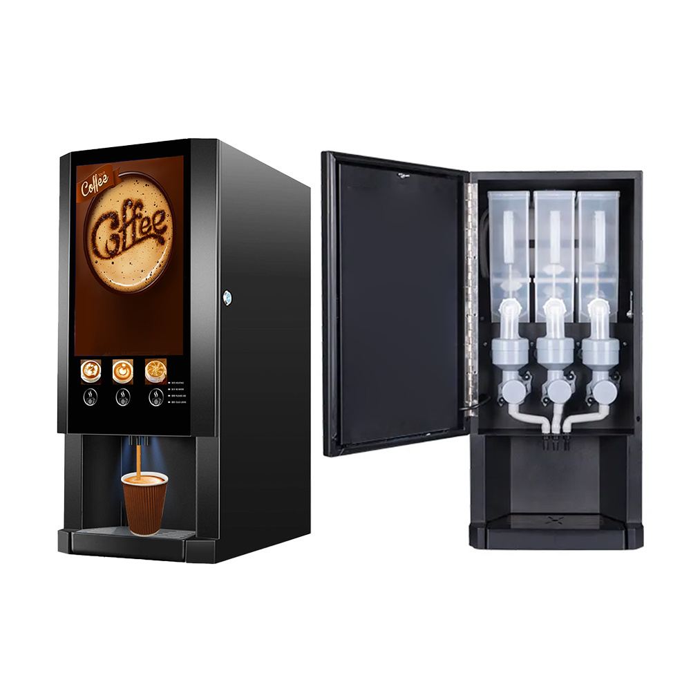 Intelligent Key Multifunctional Fully Automatic Original Vending 24 Hours Self-Service Coffee Maker Machine for Business