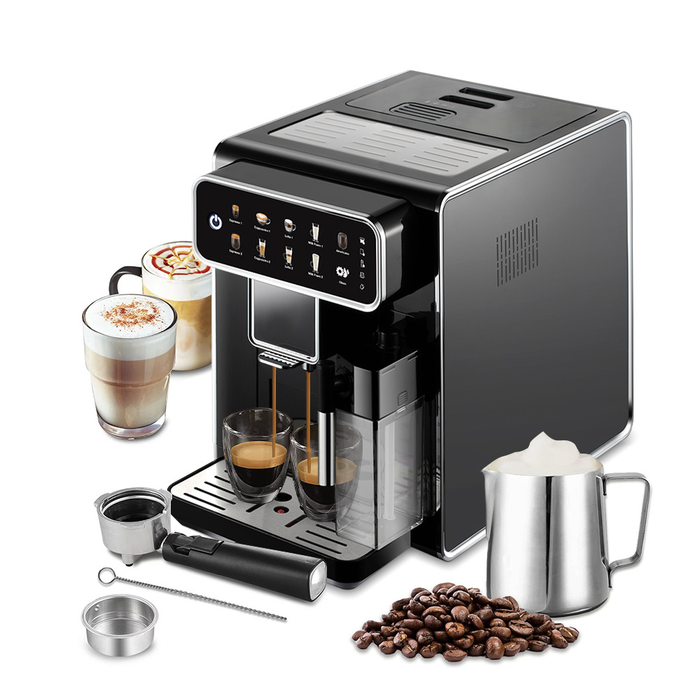 Touch Deseen Electric Multifunctional Self-cleaning Automatic Espresso Coffee Maker Profesional Coffee Machine With Milk Frother