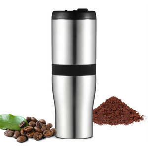 Factory Portable Wholesale Semi-Automatic Professional Commercial Tools Travel Electric Manual Coffee Grinder Coffee Machine