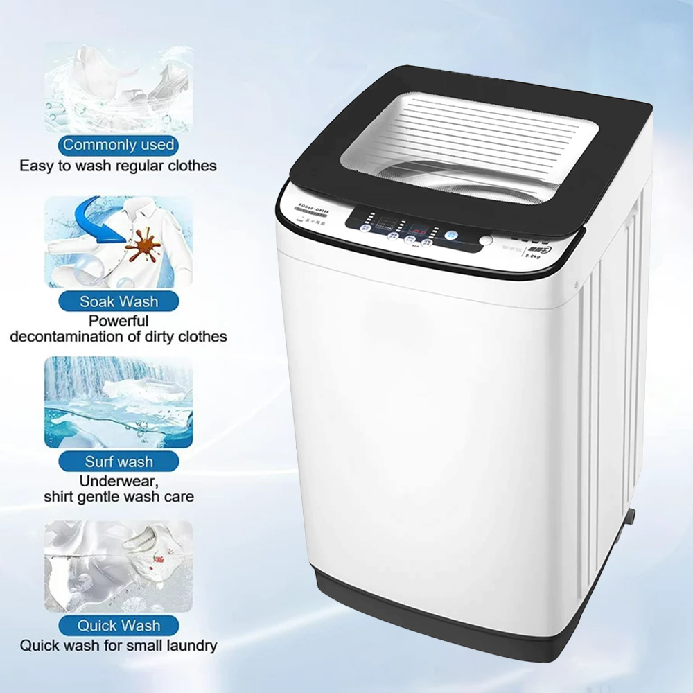 Hotel Top-load Washers Electric Large Capacity Fully Automatic Single Tub Clothes Washing Machines for Household