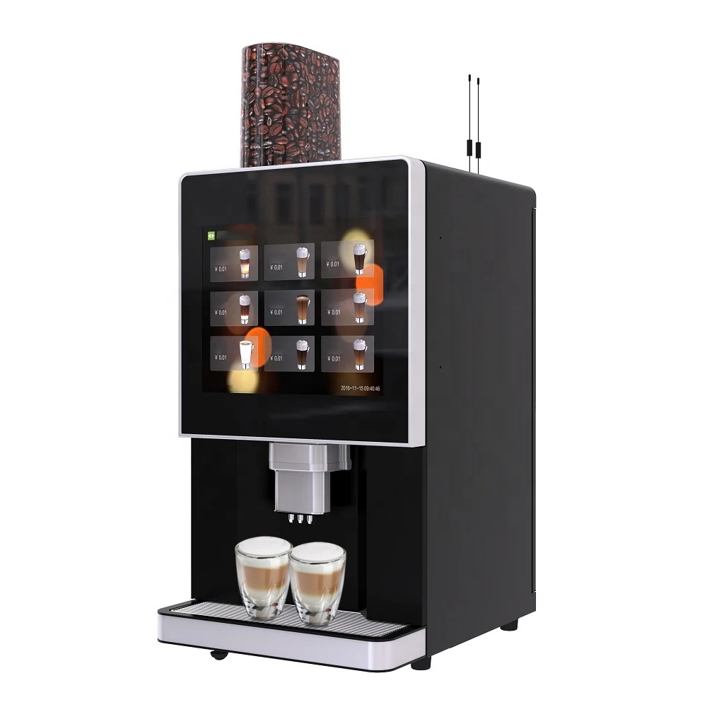 Electric Smart Touch Screen Smart Cafe Fully Automatic Commercial Espresso Coffee Maker Machine