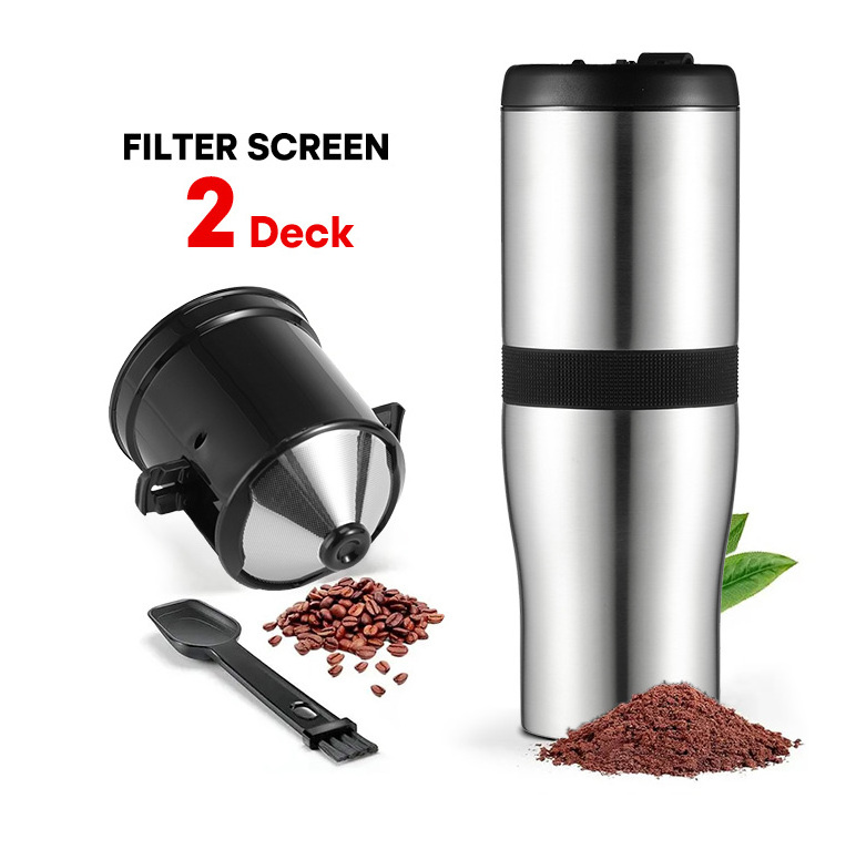 Factory Portable Wholesale Semi-Automatic Professional Commercial Tools Travel Electric Manual Coffee Grinder Coffee Machine