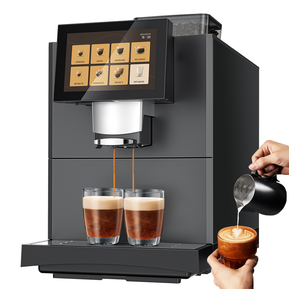 Wholesale Fully Automatic Commercial Multi-funtion Touch Screen Espresso Coffee Maker Machine