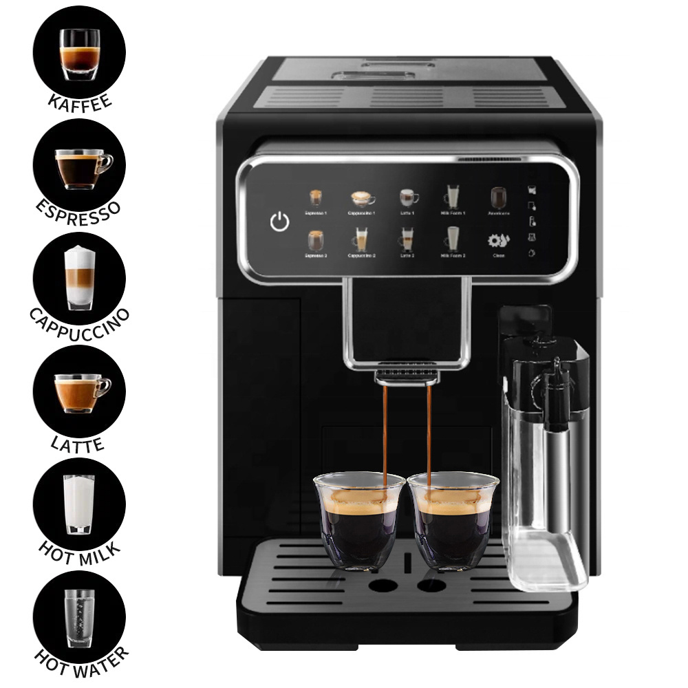 Touch Deseen Electric Multifunctional Self-cleaning Automatic Espresso Coffee Maker Profesional Coffee Machine With Milk Frother