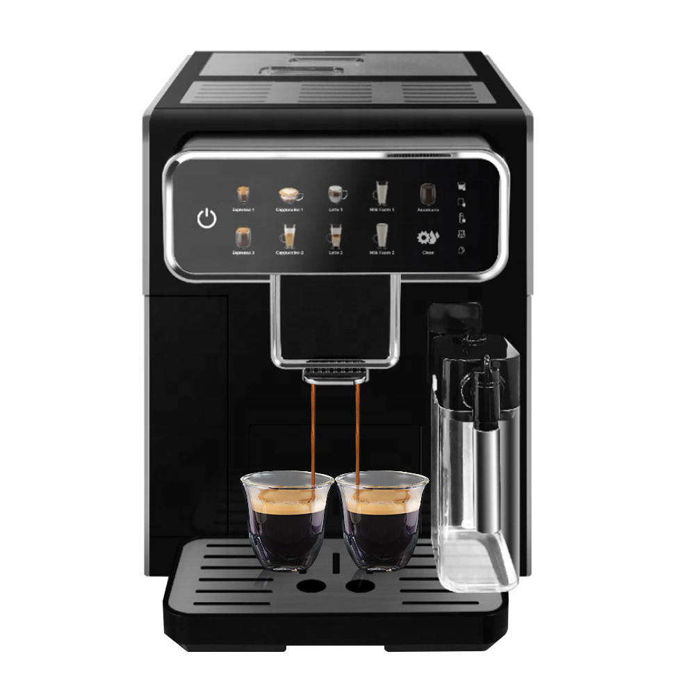 Commercial Touch Deseen Electric Multifunctional Automatic Espresso Coffee Maker Profesional Coffee Machine With Milk Frother