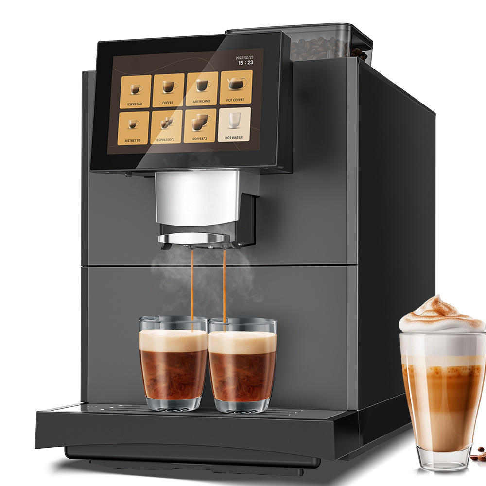 Wholesale Fully Automatic Commercial Multi-funtion Touch Screen Espresso Coffee Maker Machine