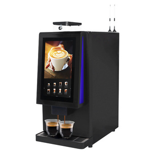 Wholesale High Quality Electric Automatic Intelligent Multifunctional Touch Screen Coffee Vending Machine with Bean Grinder