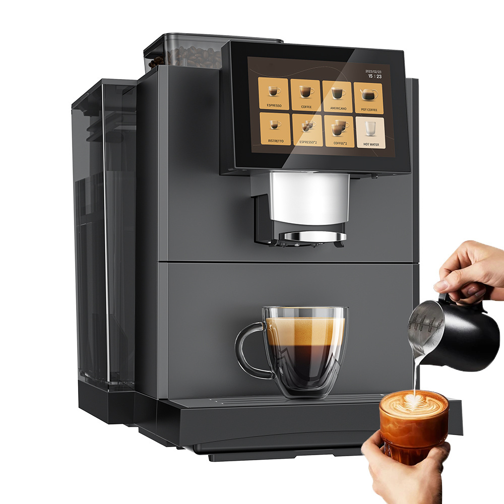 Wholesale Fully Automatic Commercial Multi-funtion Touch Screen Espresso Coffee Maker Machine