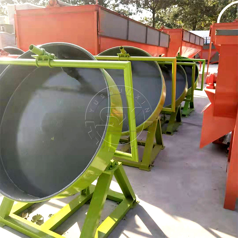 Bentonite cat litter granules making machine disc granulator machine