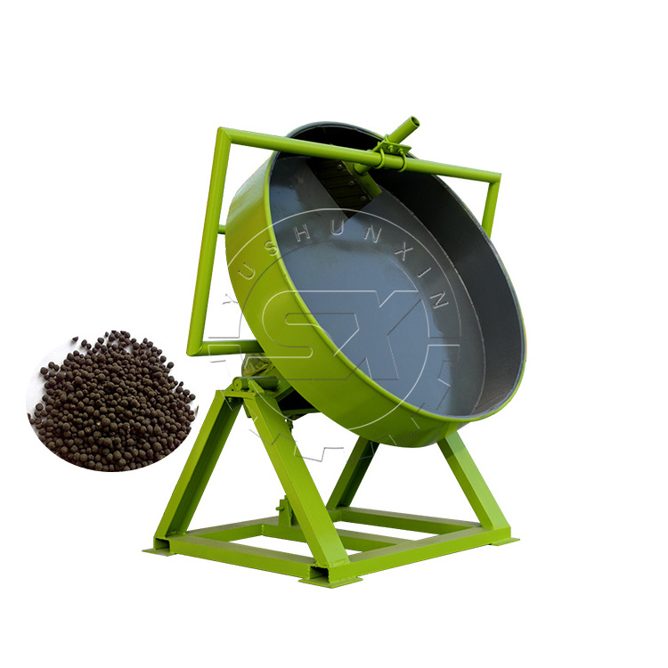 Chicken Manure Organic Fertilizer Disc Granulator