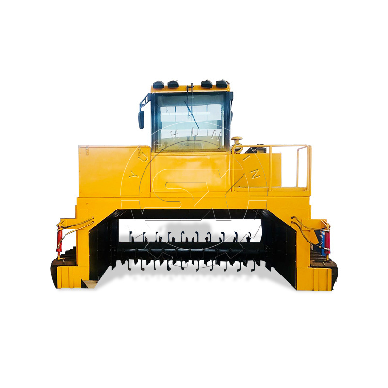 agriculture compost windrow turner machine / mushroom compost turner for sale