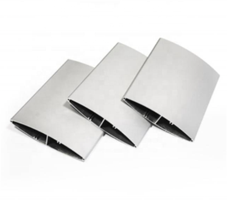 Sun Shade Aluminum Door Louvers Section Office Windows Blind Profile Aluminum Airfoil Extrusion