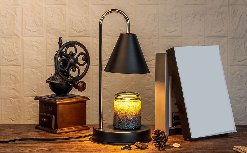 Flameless Simulated Candles Battery Operated Sensor Control Candle Led Mood Table Lamp