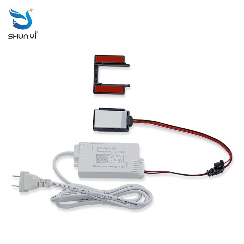 12V 5A 60W Single Key Led Mirror Smart Make Up Bathroom Mirror Dimmer Lighted  Touch Sensor Switch