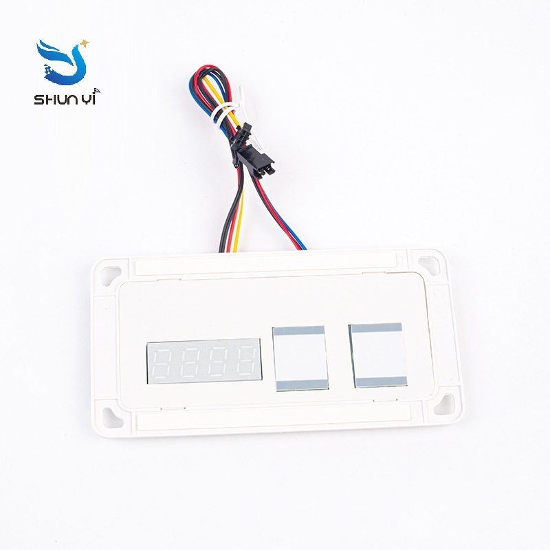 Smart Bathroom Mirror 12V Led Light Time Temperature Dimmable  Touch Sensor Switch With Defogger