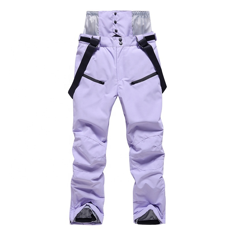 2022 Hot Sale Adult Outdoor Windproof Waterproof Solid Snow Ski Pants