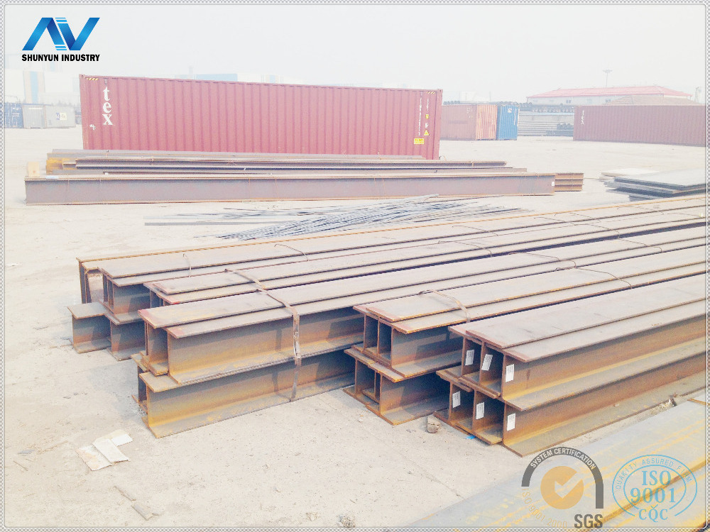 Used steel H beam IPE Beams track rail steel for sale