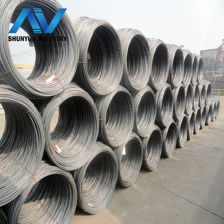 Q195 Grade wire rod mild steel for making wire nails