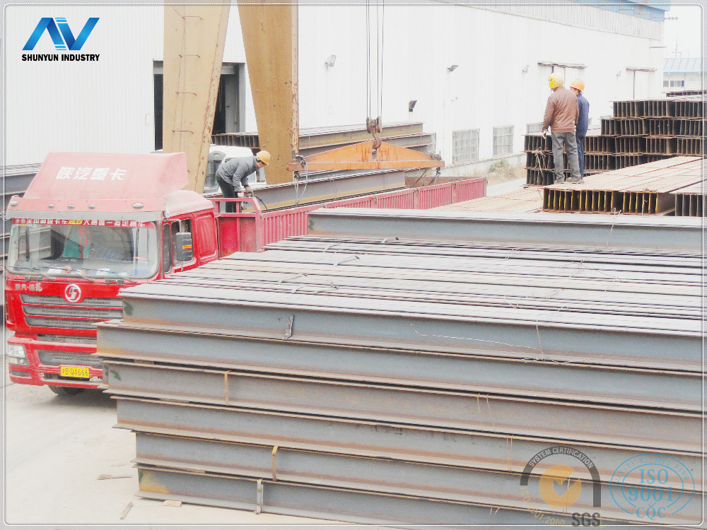 Used steel H beam IPE Beams track rail steel for sale