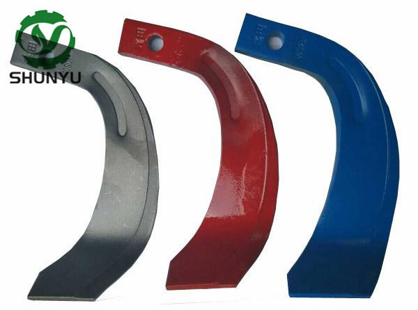 Agricultural machinery parts rotary tiller blades