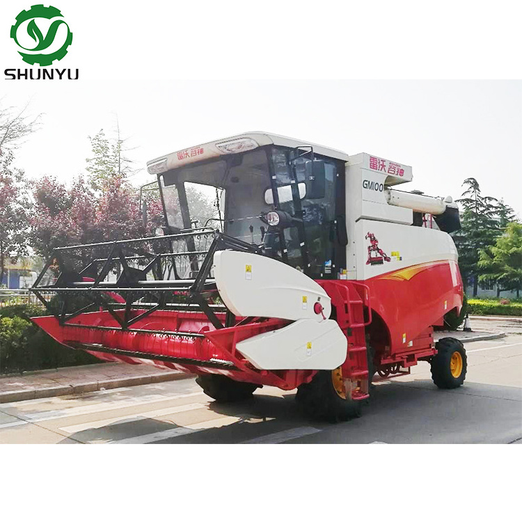 LOVOL GM100 wheel harvester for rice wheat corn