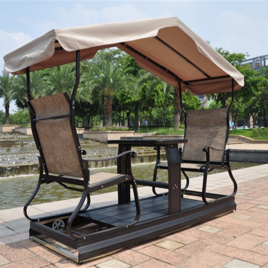 New 2 seats aluminium garden swing / outdoor swing chair