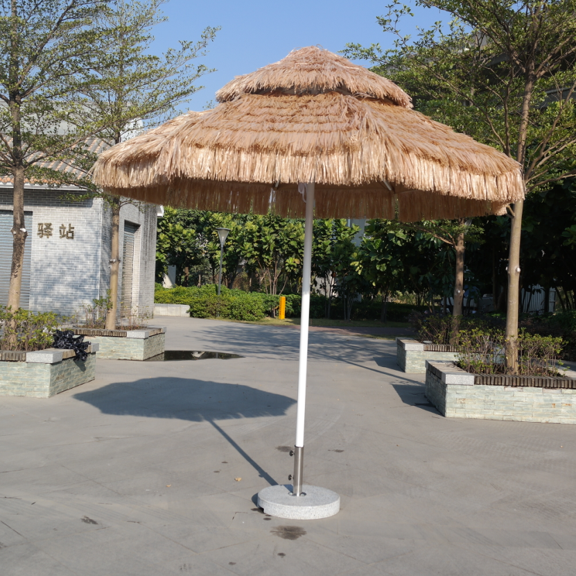 Factory new product Hawaii artificial reed beach thatched tiki umbrella