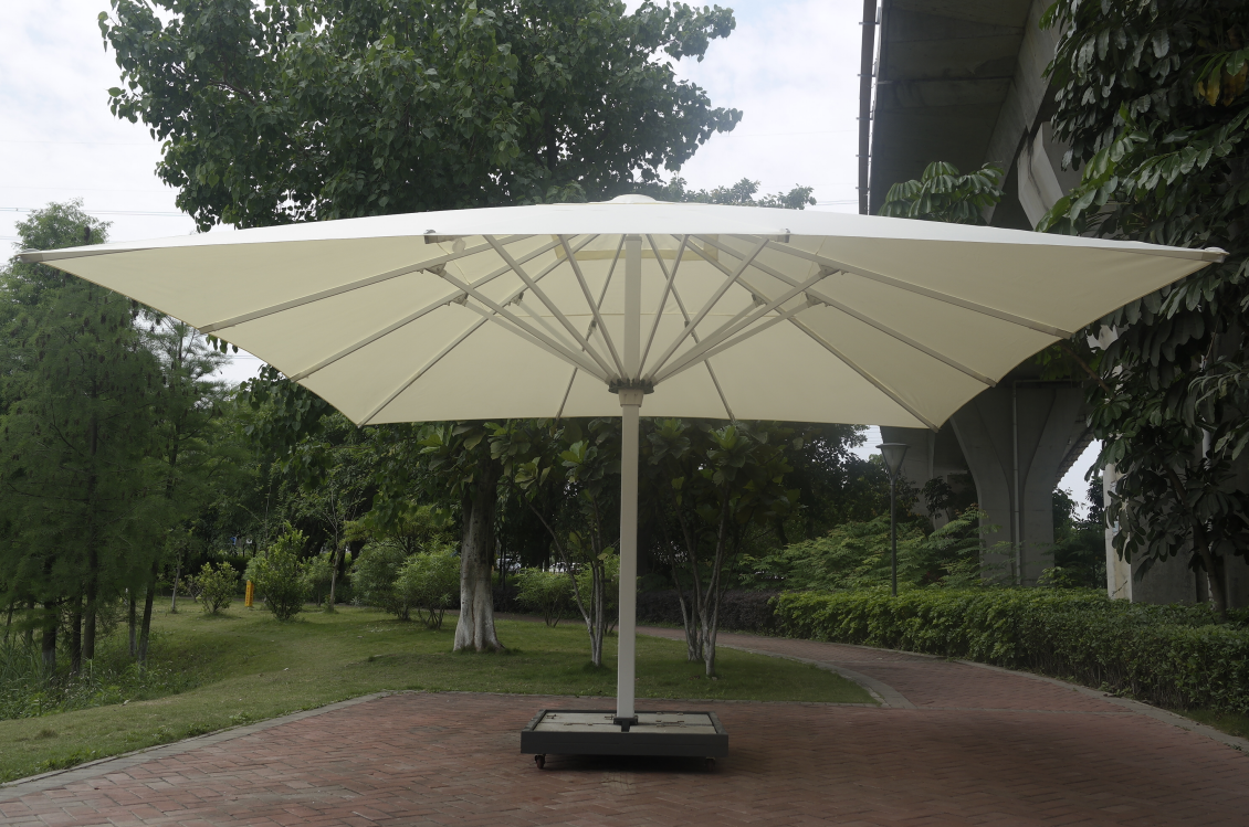 Factory Hot Sale Advertising Customization Logo Printing Poolside Garden Outdoor Aluminium Parasol Umbrellas