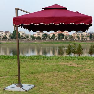 Hotel Sunshade Aluminum Rotatable Umbrella