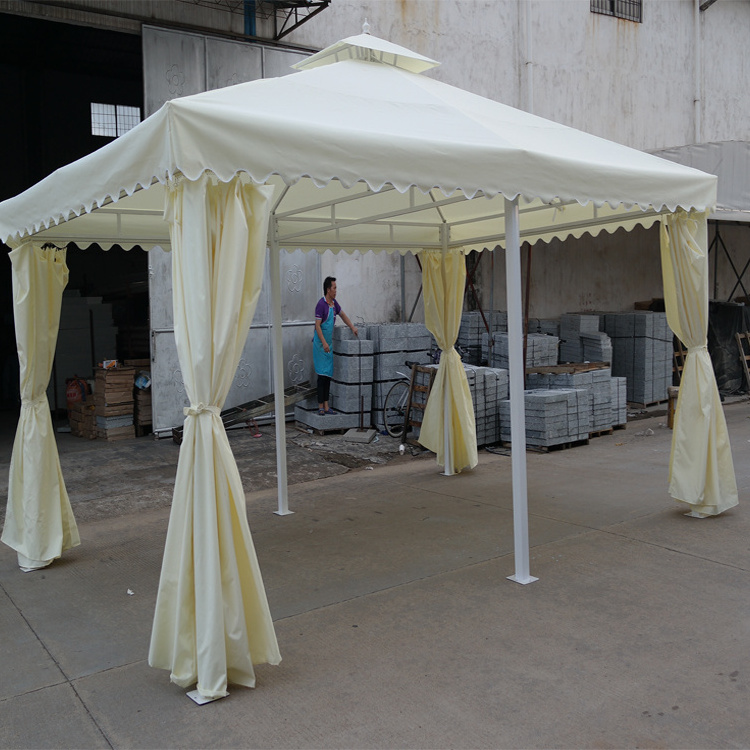 aluminum fashion rattan gazebo for leisure