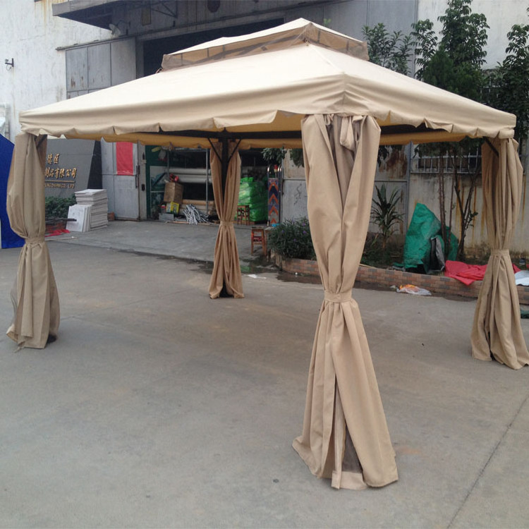 aluminum customized thatched roof gazebo made in China