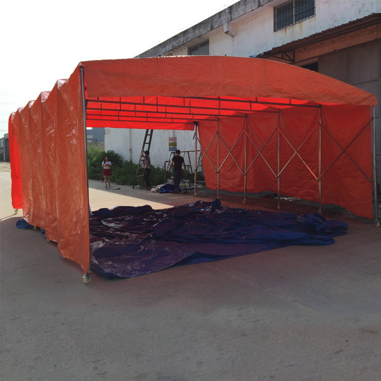 storage retractable folding carport tent for car garage