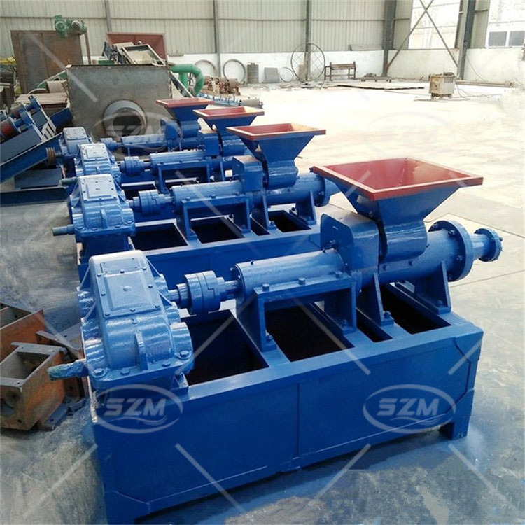 Bar extruder bio charcoal  Biomass briquette briket equipment sawdust wood press machine sawdust briquettes machine