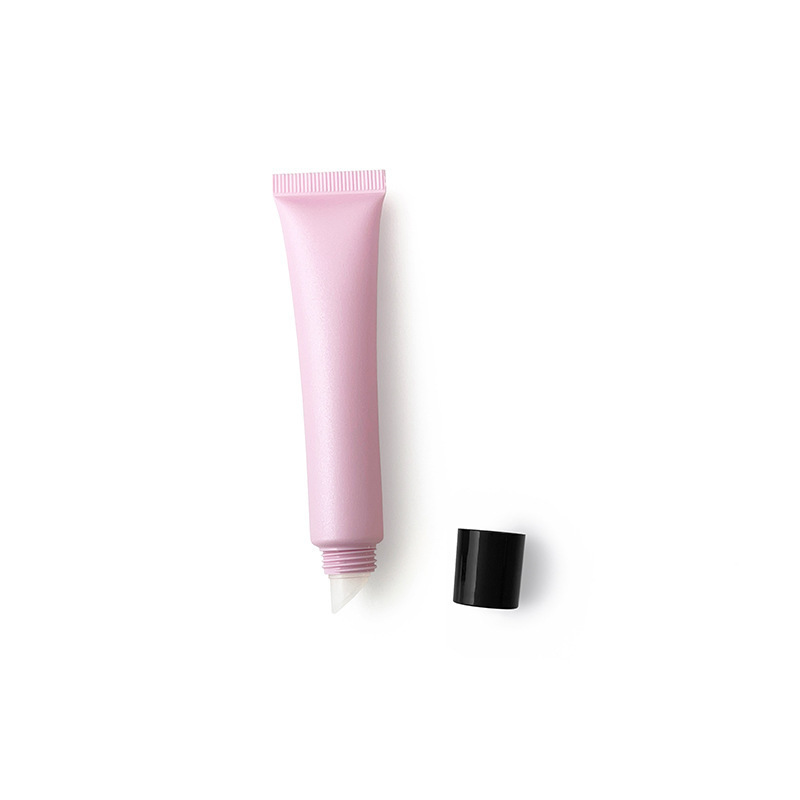 20ml 20g matte pink empty plastic tube cosmetics cream lip gloss tube packaging