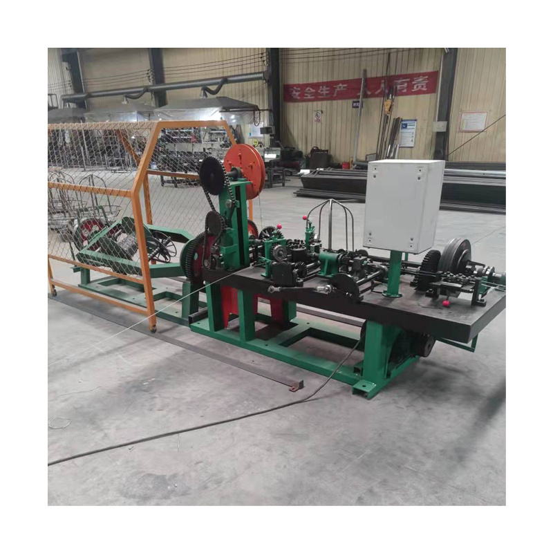 Good Quality Iron wire single double Strands galvanized barbed wire machine/barbed wire making machine factory