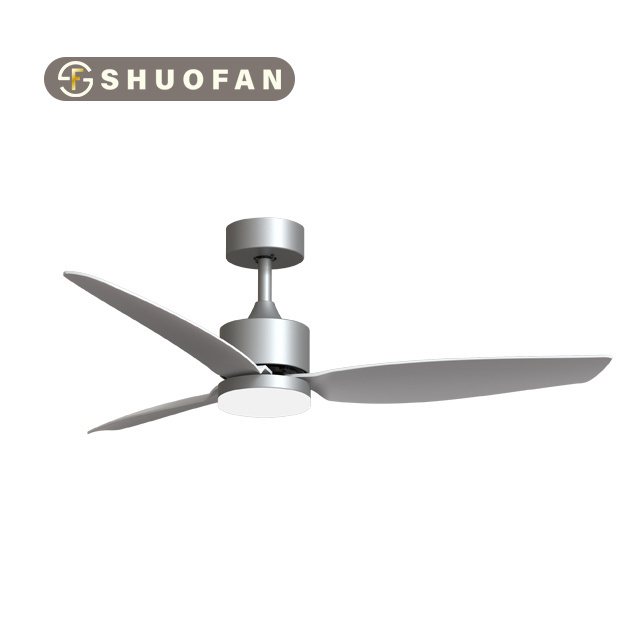 ceiling fan modern study room decorative white plastic blade Bldc inverter ceiling fan and ceiling fan lamp