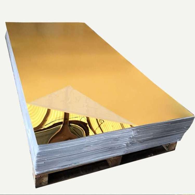 Shuohang Factory Different Thickness 1220*2440mm Gold Mirror Sheet Acrylic Sheet Plastic Acrylic PS Sheet for Sale